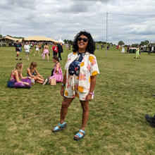 Load image into Gallery viewer, Happy Hippy Drawstring Shorts
