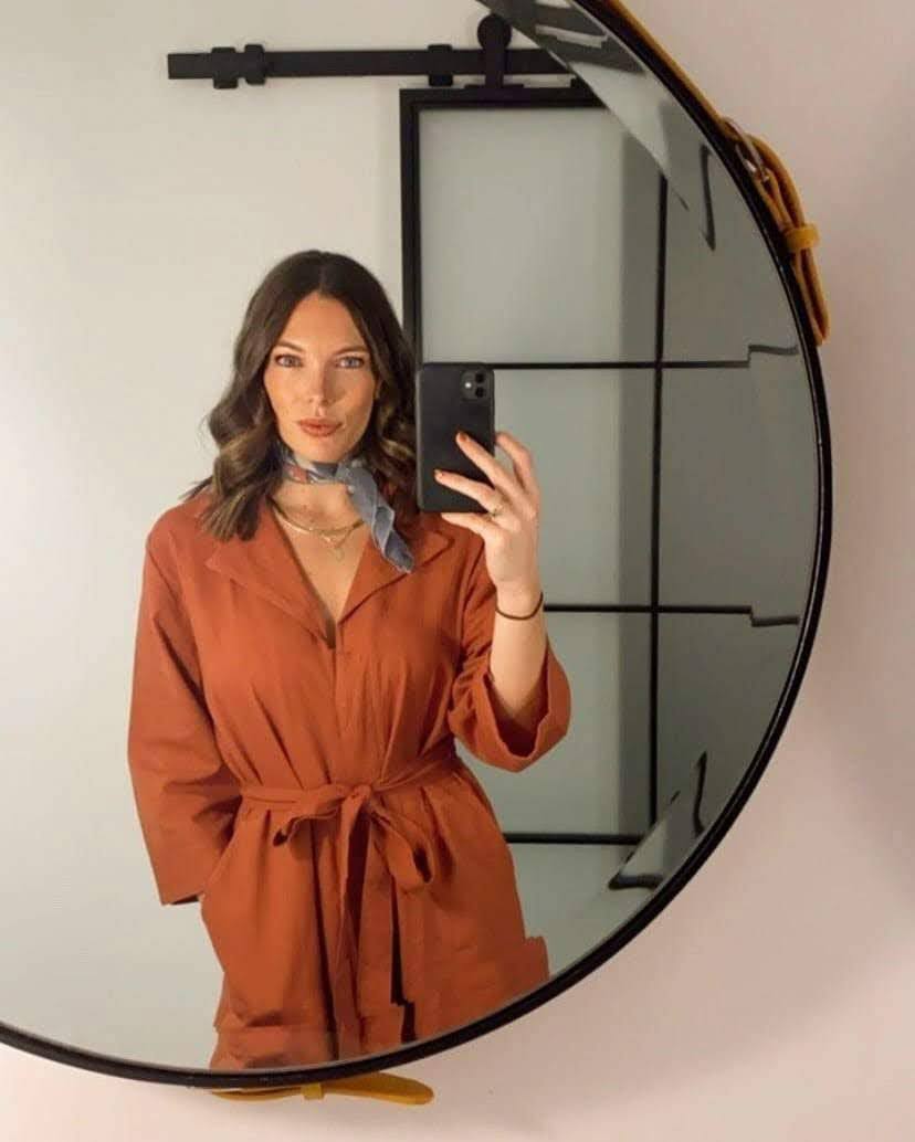 Tobacco Brown Jumpsuit