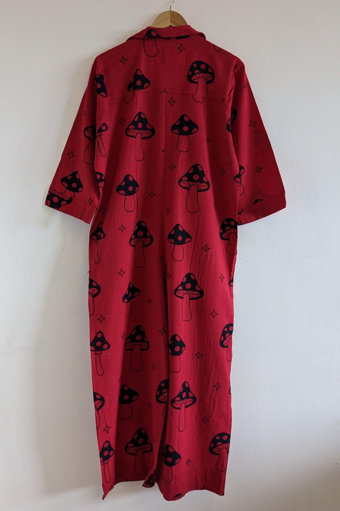 Red Magic Mushroom Jumpsuit