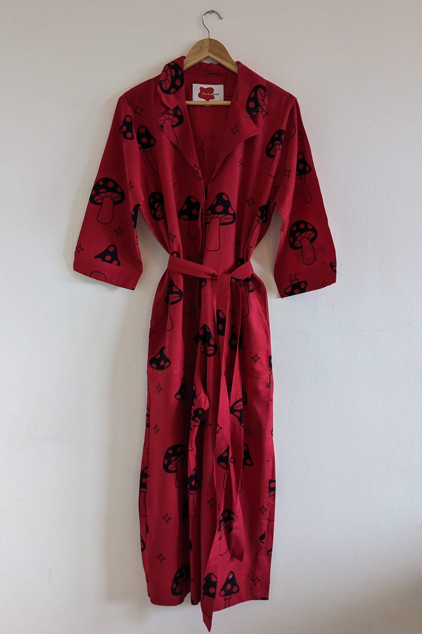 Red Magic Mushroom Jumpsuit