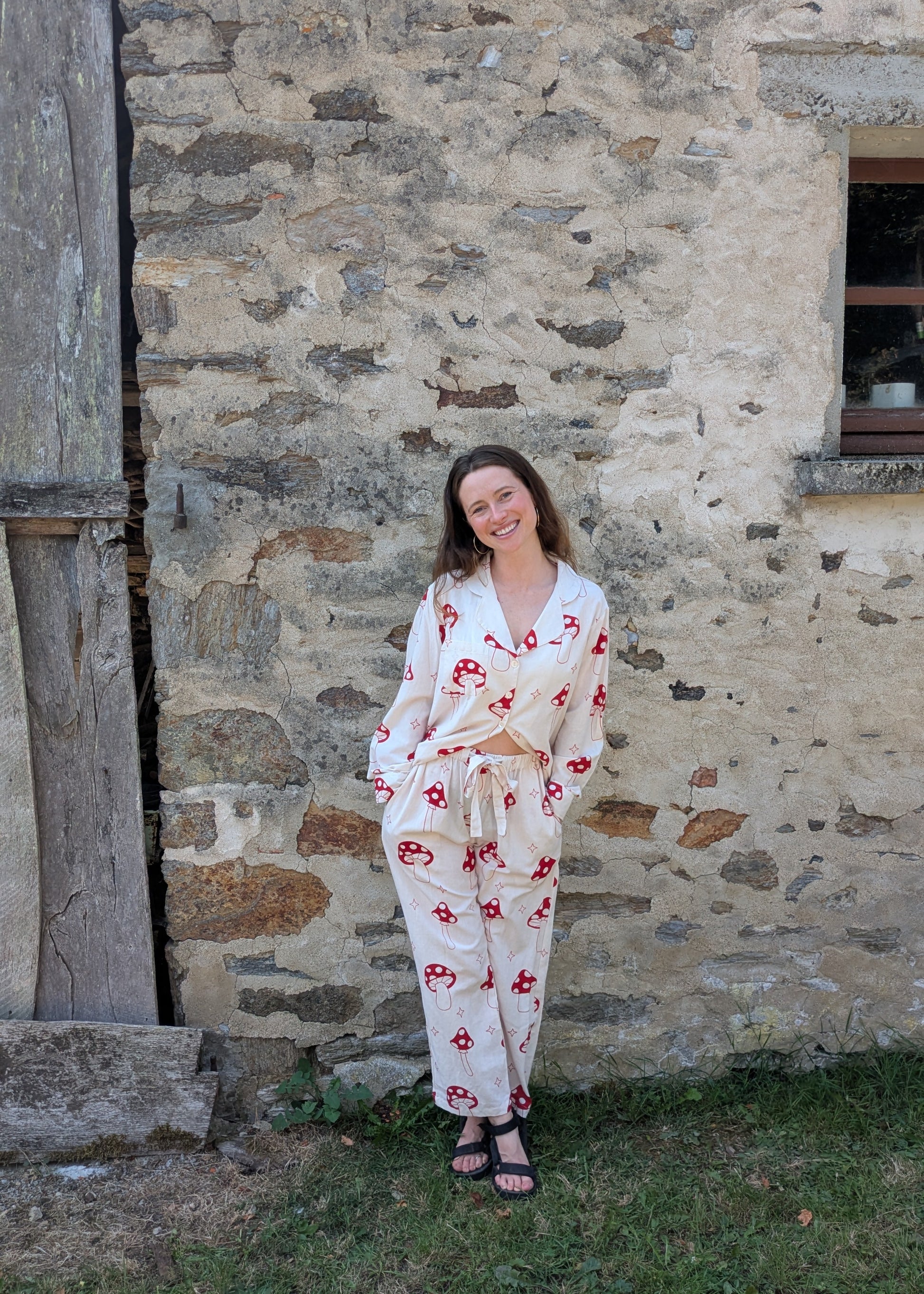 Magic Mushroom Straight Leg Trousers