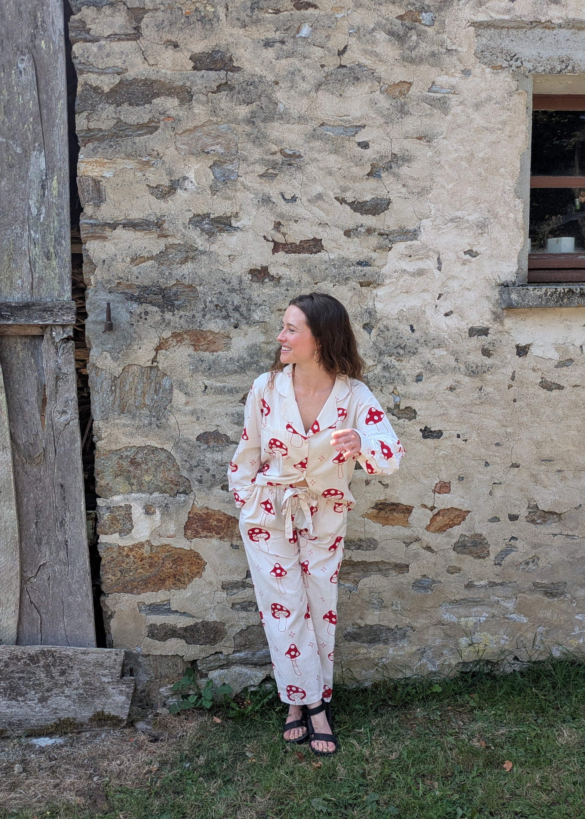 Magic Mushroom Straight Leg Trousers