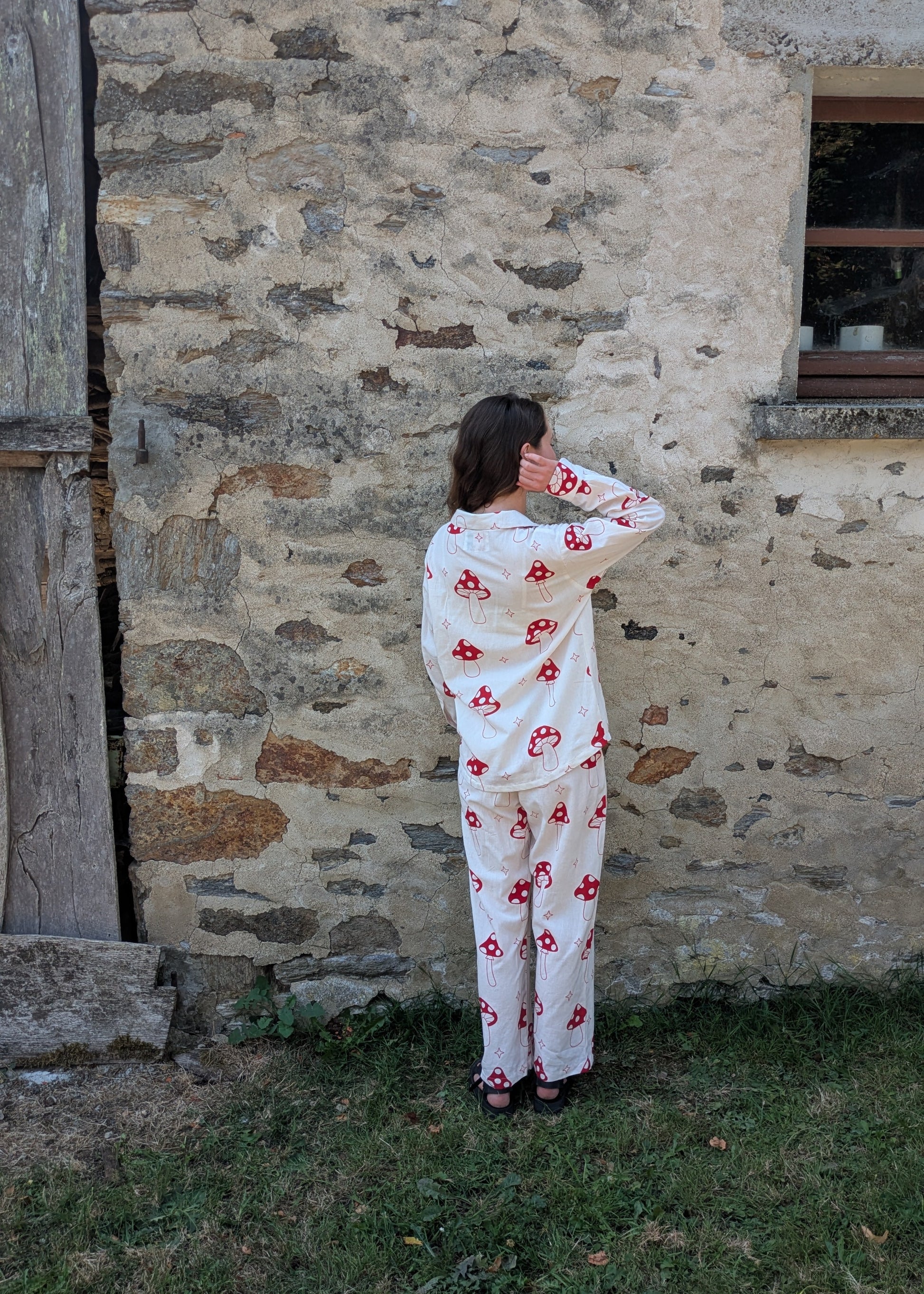 Magic Mushroom Straight Leg Trousers