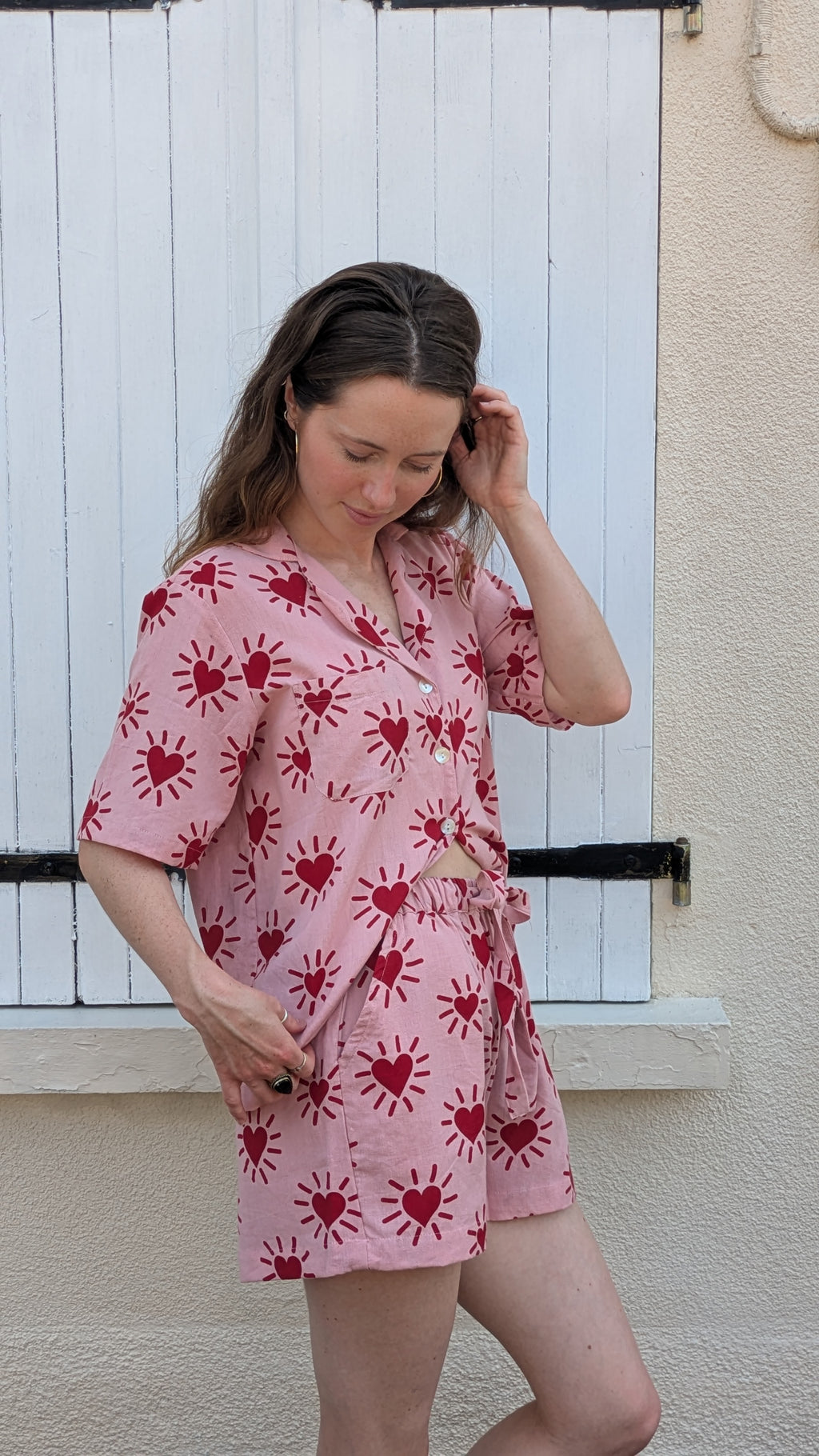 Love Shine Drawstring Shorts