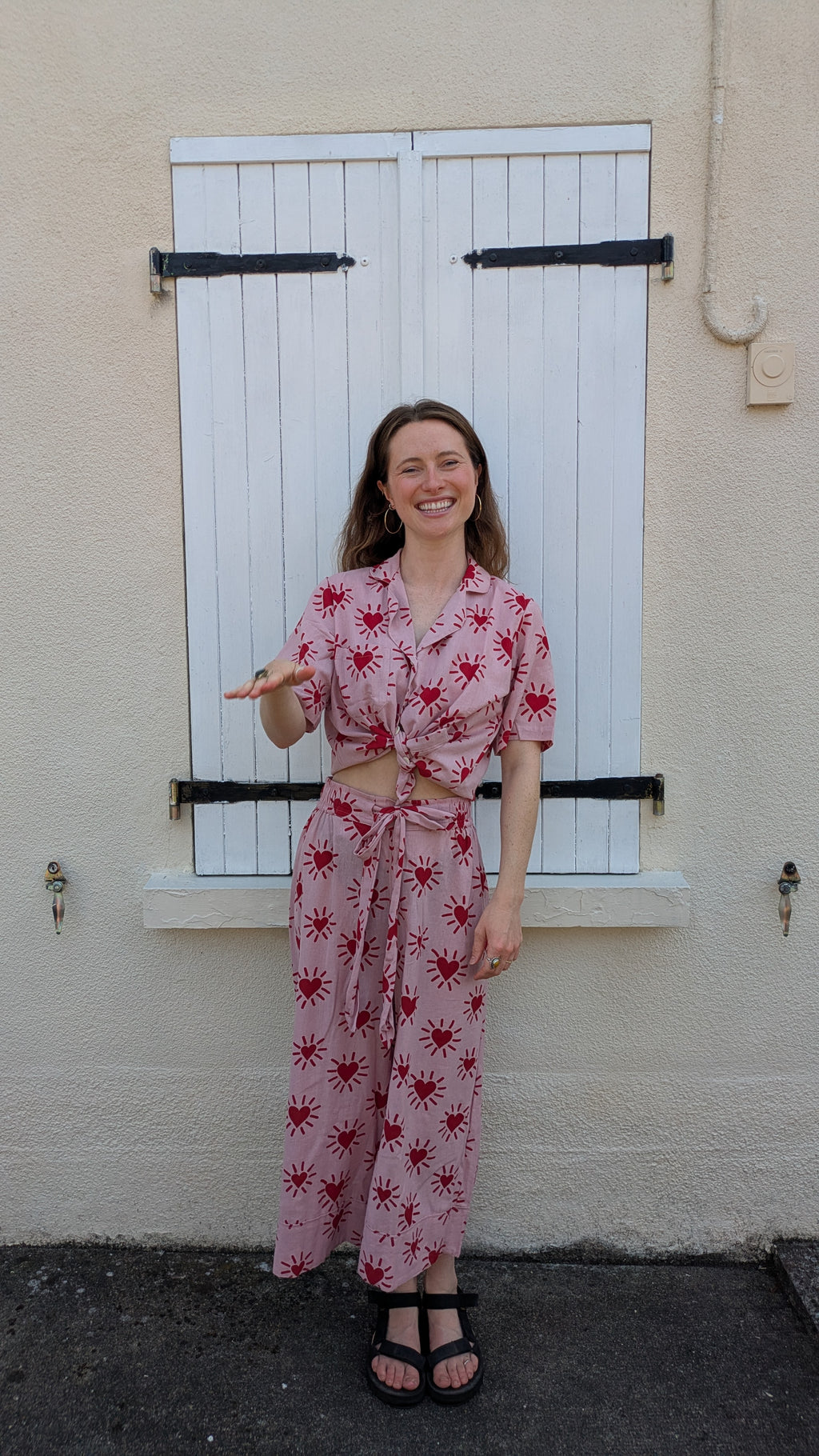 Love Shine Wide Hem Culottes