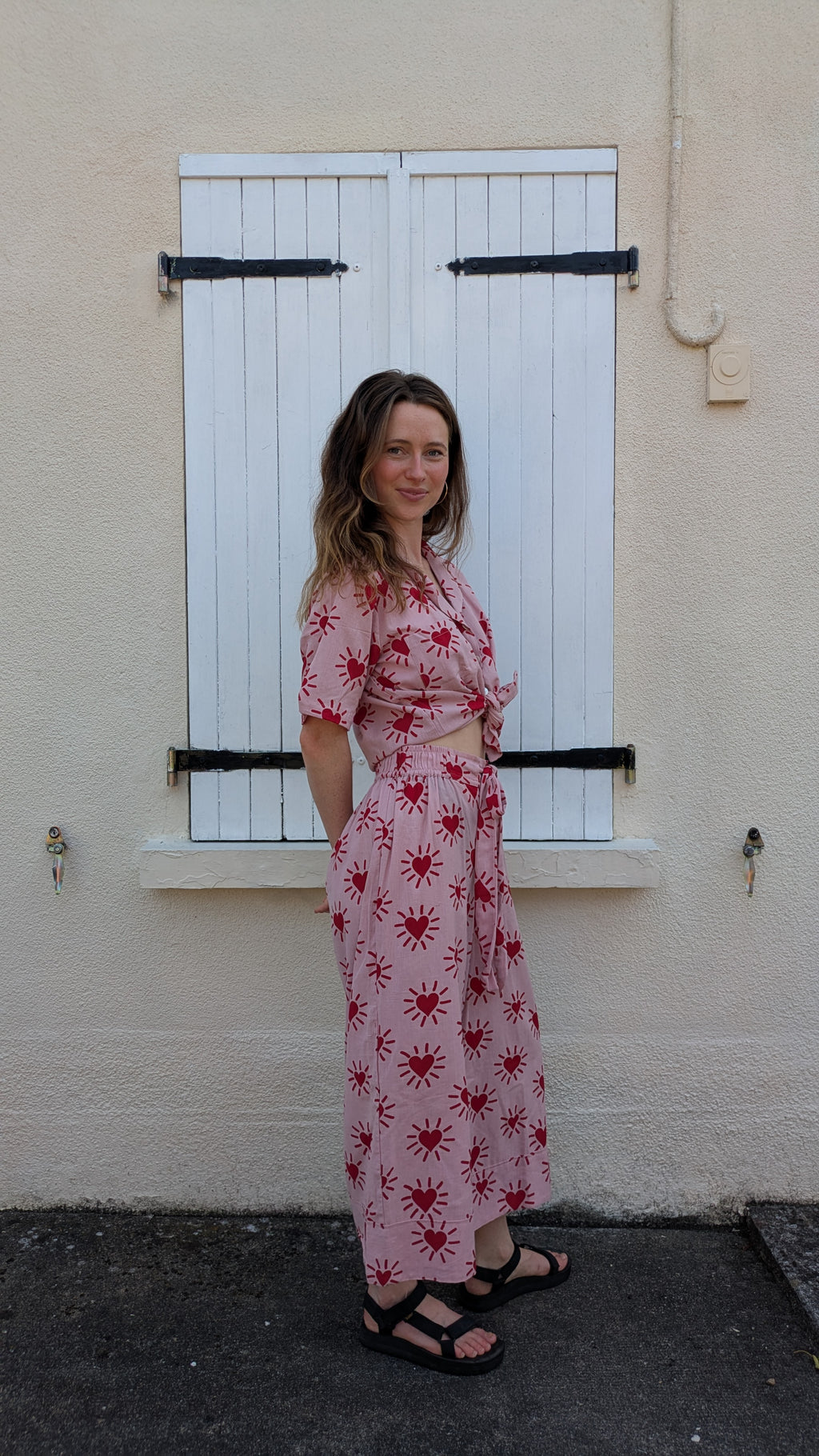 Love Shine Wide Hem Culottes