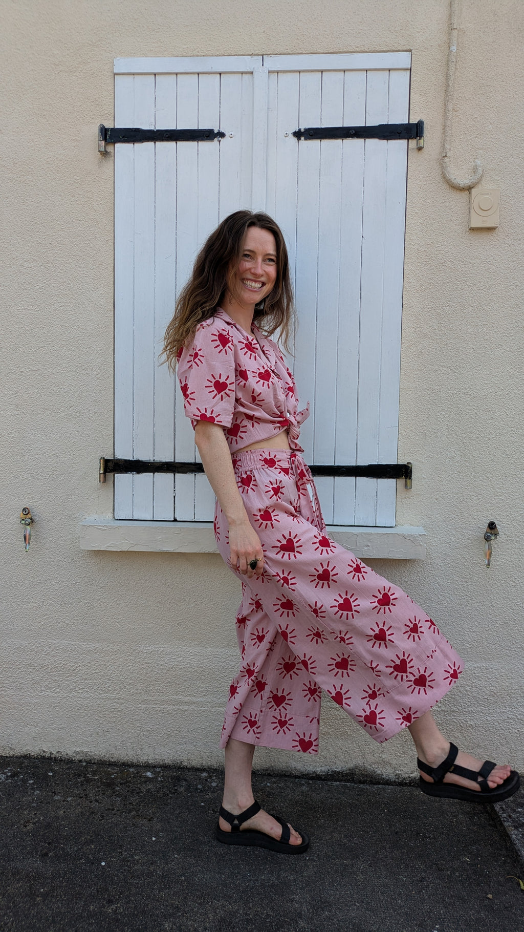 Love Shine Wide Hem Culottes