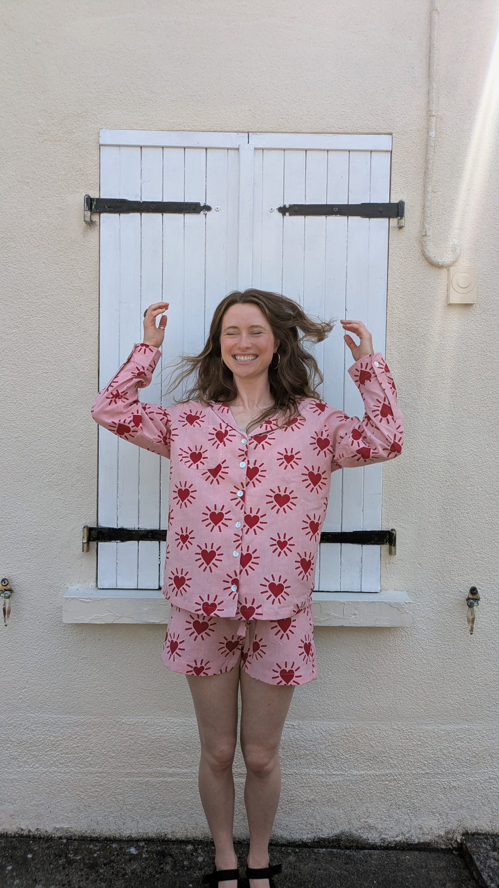 Love Shine Drawstring Shorts