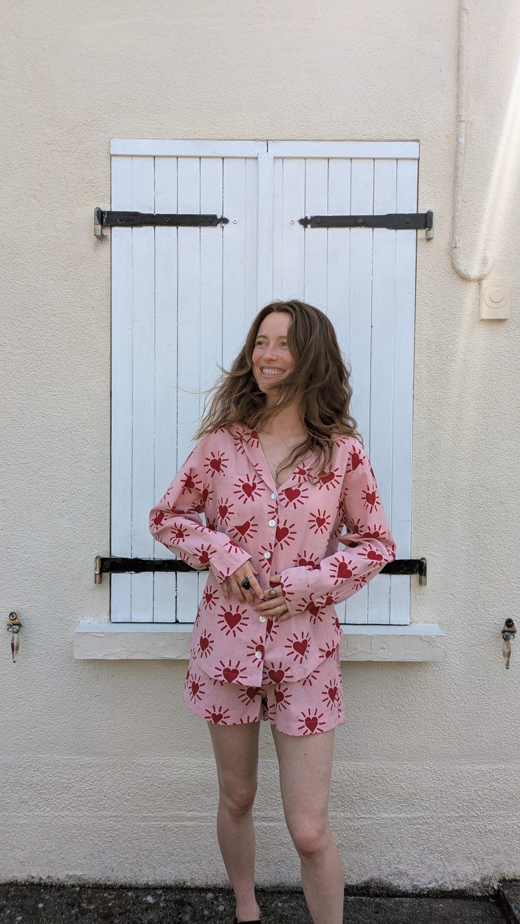 Love Shine Drawstring Shorts