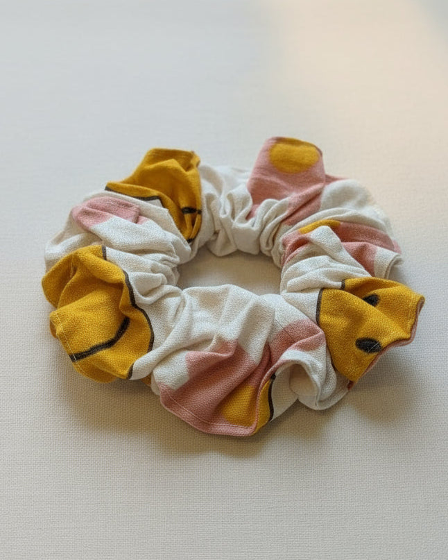 Large Happy Hippy Scrunchie