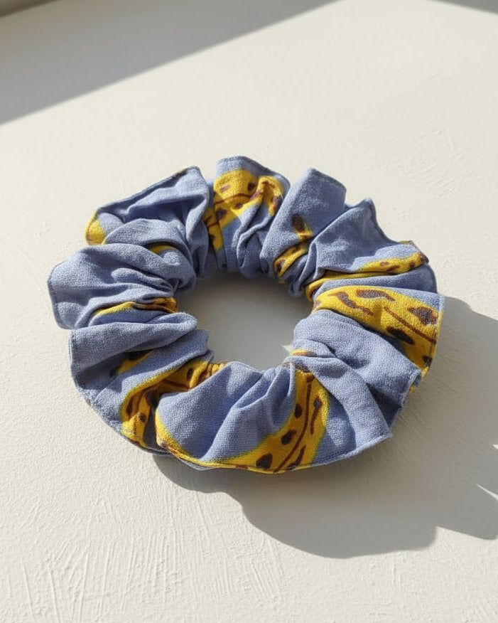 Large Banana Scrunchie