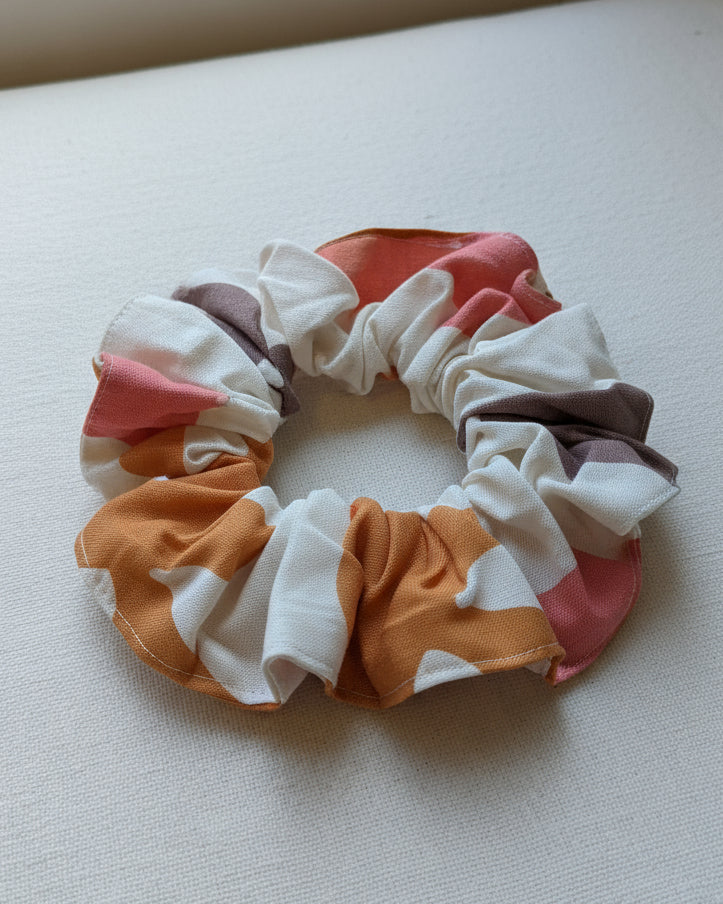 Large Abstract Scrunchie
