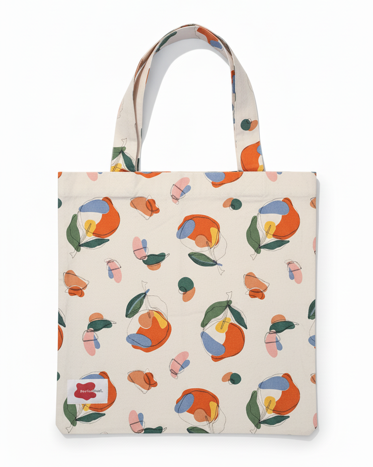 Orange Harvest Giant Tote Bag