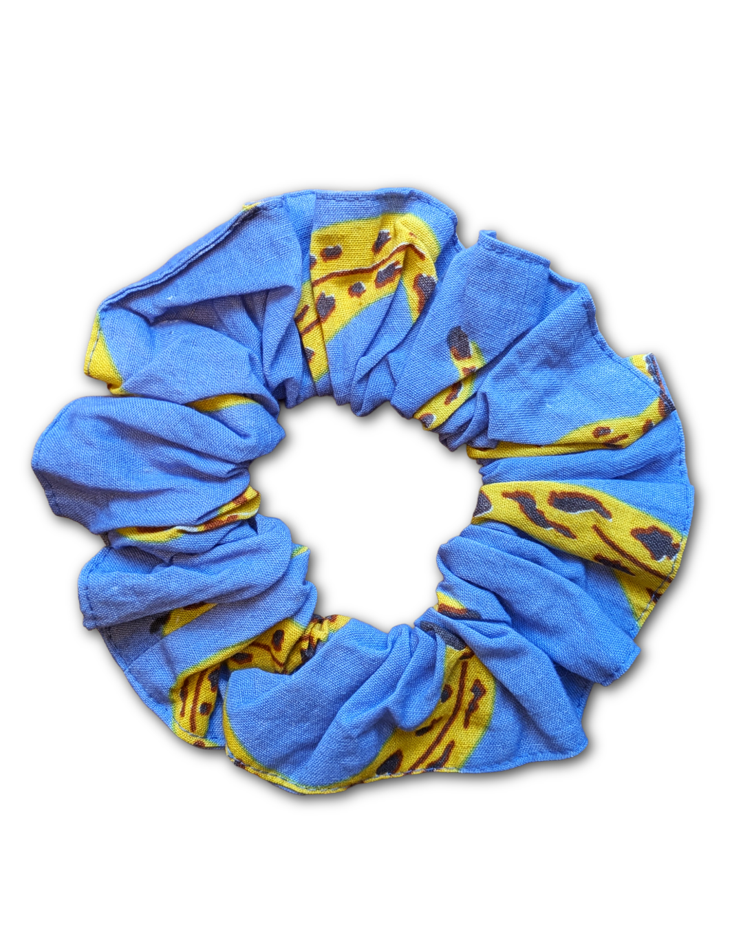 Large Banana Scrunchie