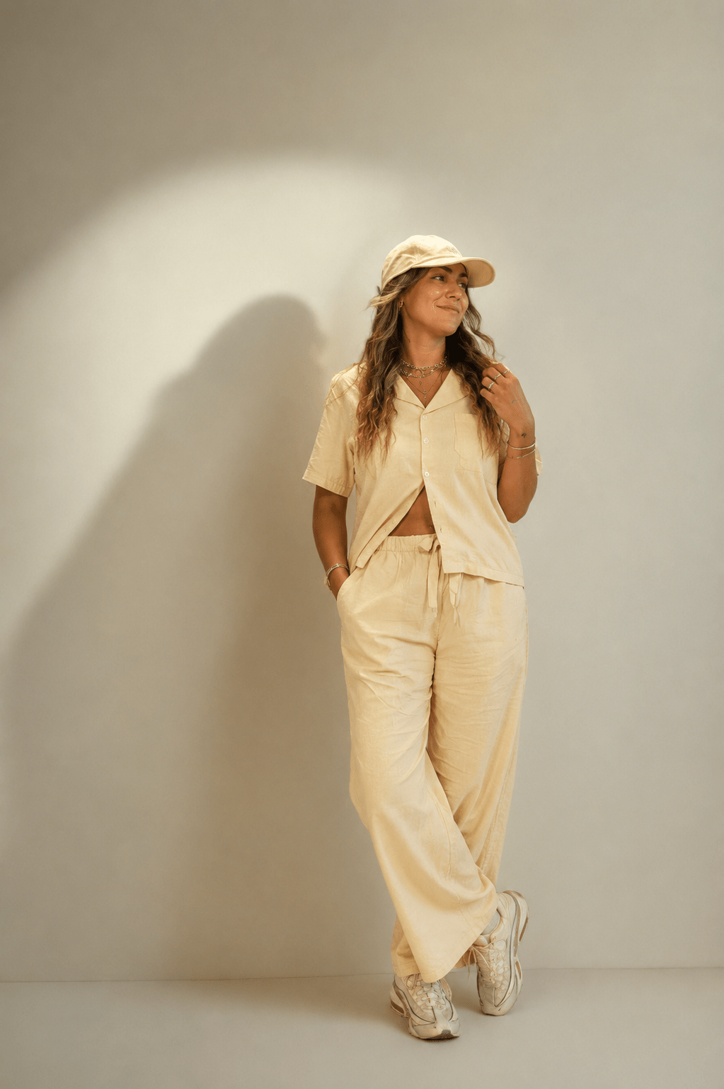 Butter Yellow Straight Leg Trousers - Periodical Powers