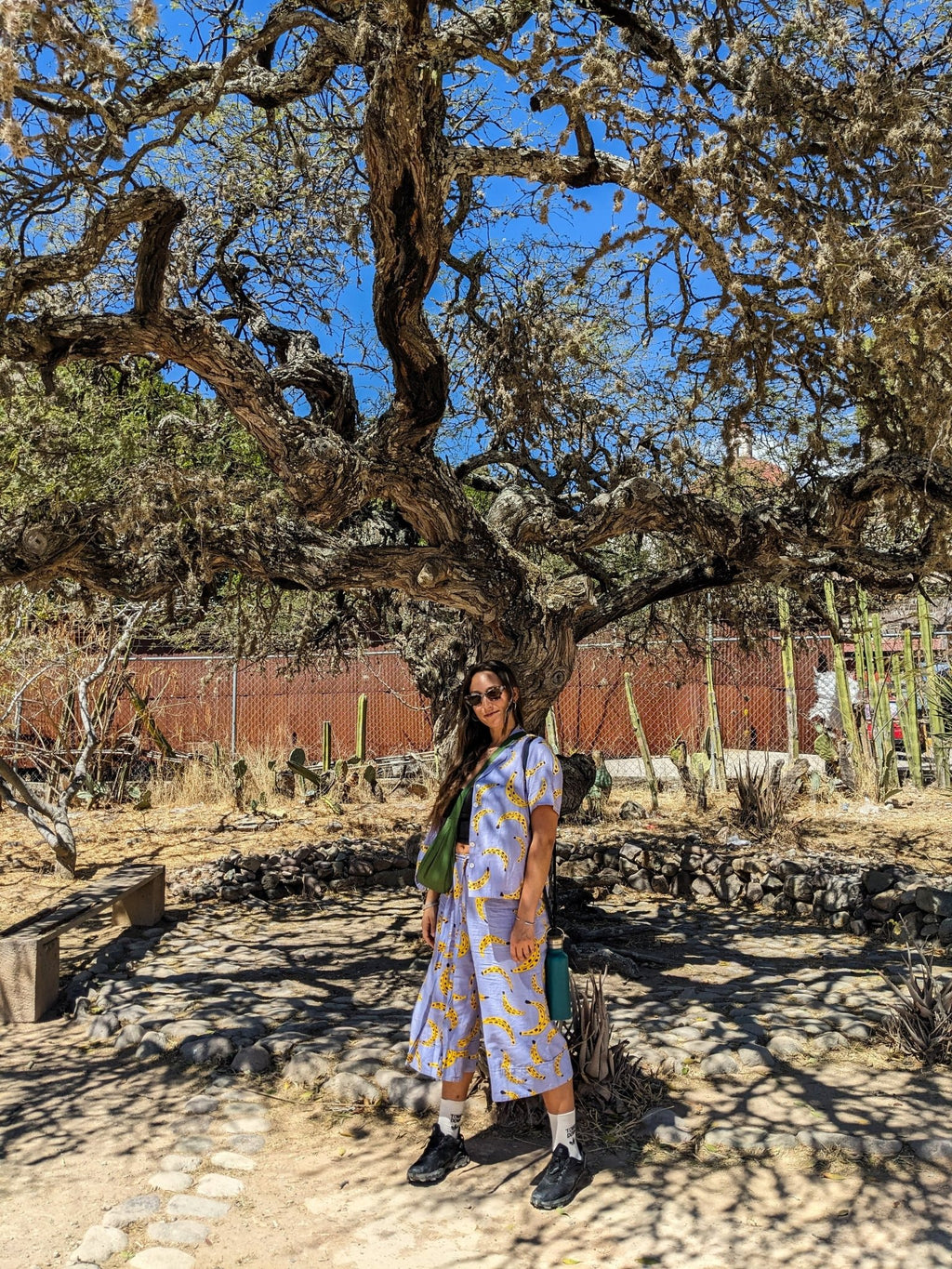 Cool Bananas Wide Hem Culottes - Periodical Powers
