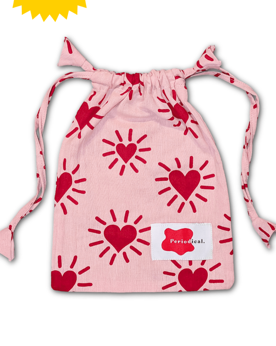 Drawstring Cotton Gift Bag - Periodical Powers
