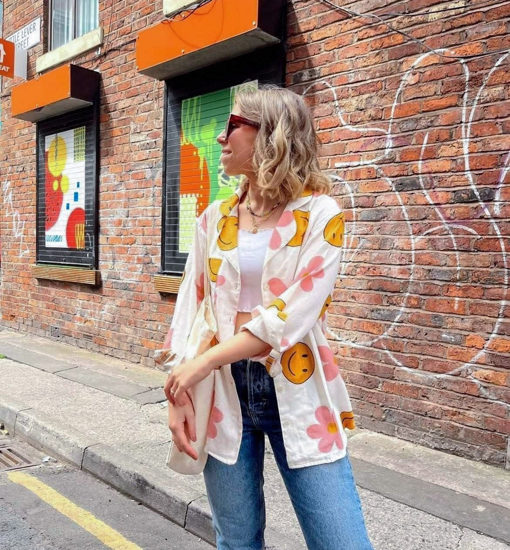 Happy Hippy Long Sleeve Shirt - Periodical Powers