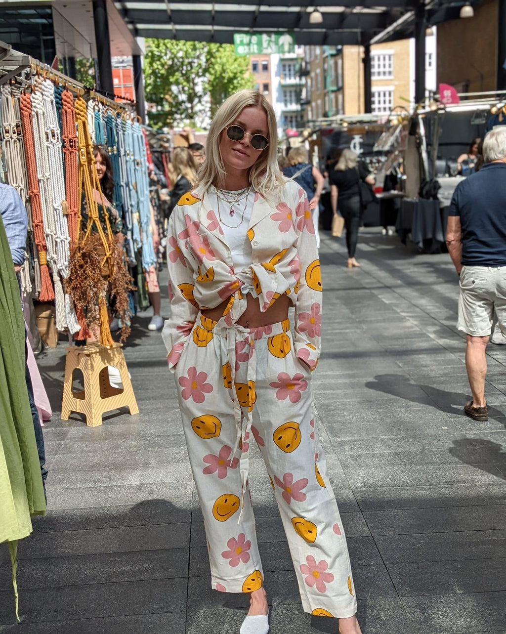 Happy Hippy Straight Leg Trousers - Periodical Powers