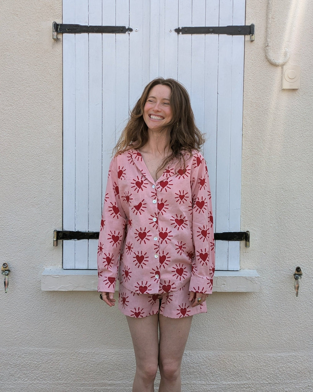 Love Shine Drawstring Shorts - Periodical Powers