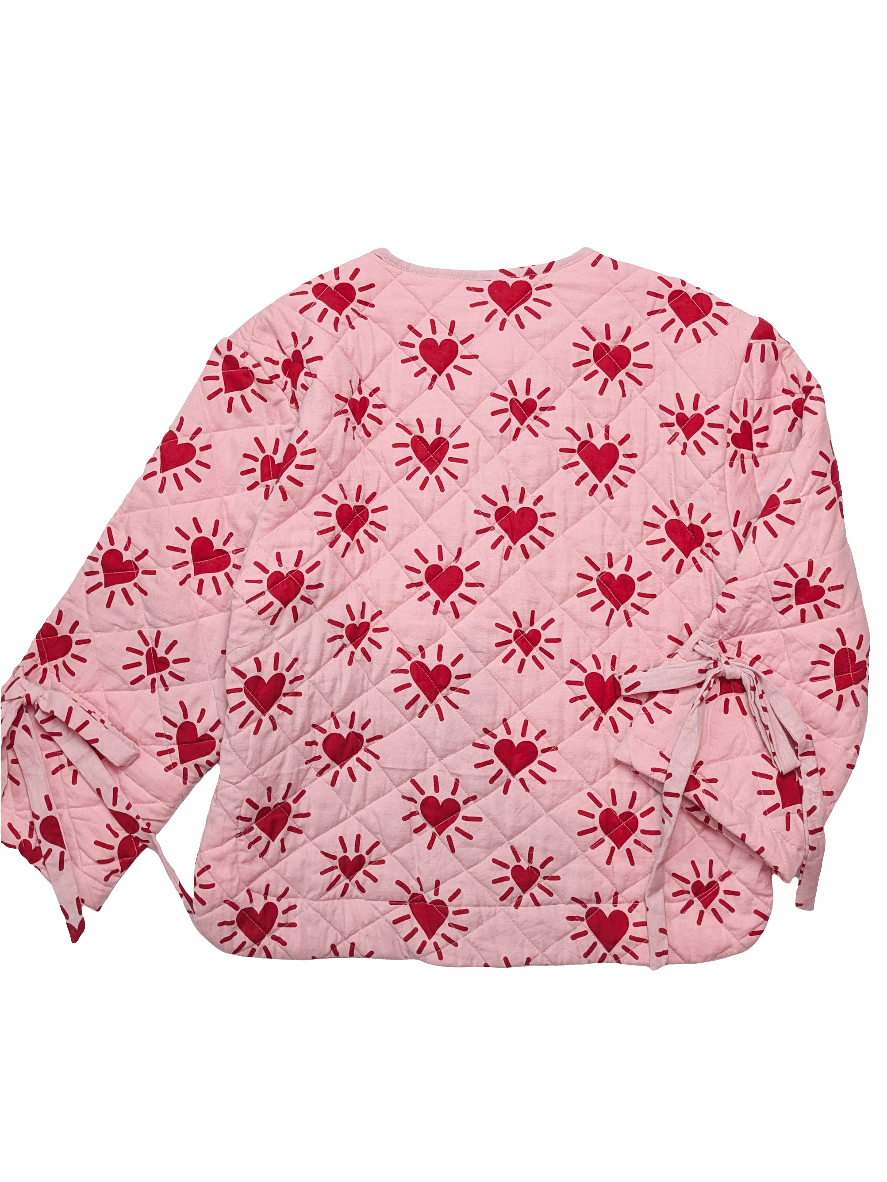 Love Shine / Happy Hippy reversible quilted jacket - Periodical Powers