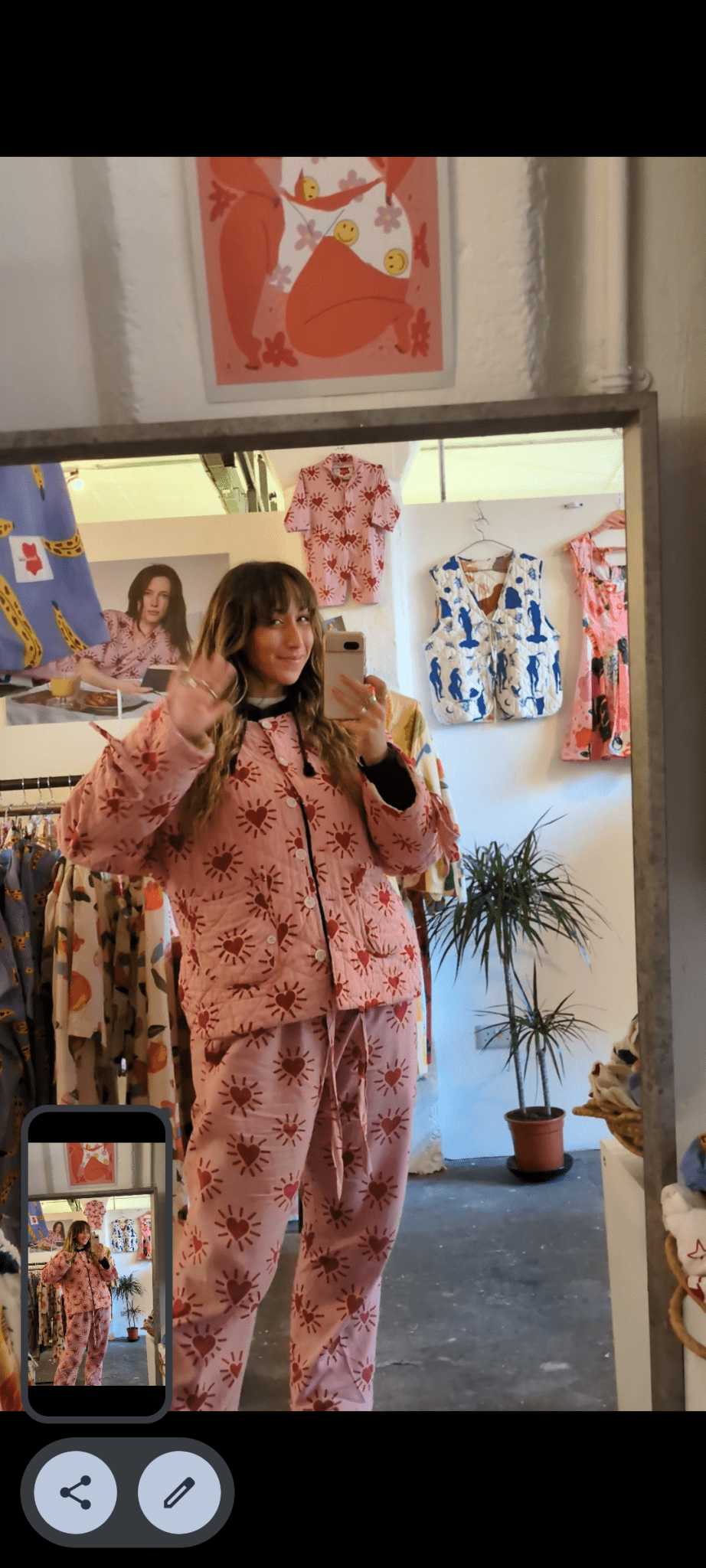 Love Shine / Happy Hippy reversible quilted jacket - Periodical Powers