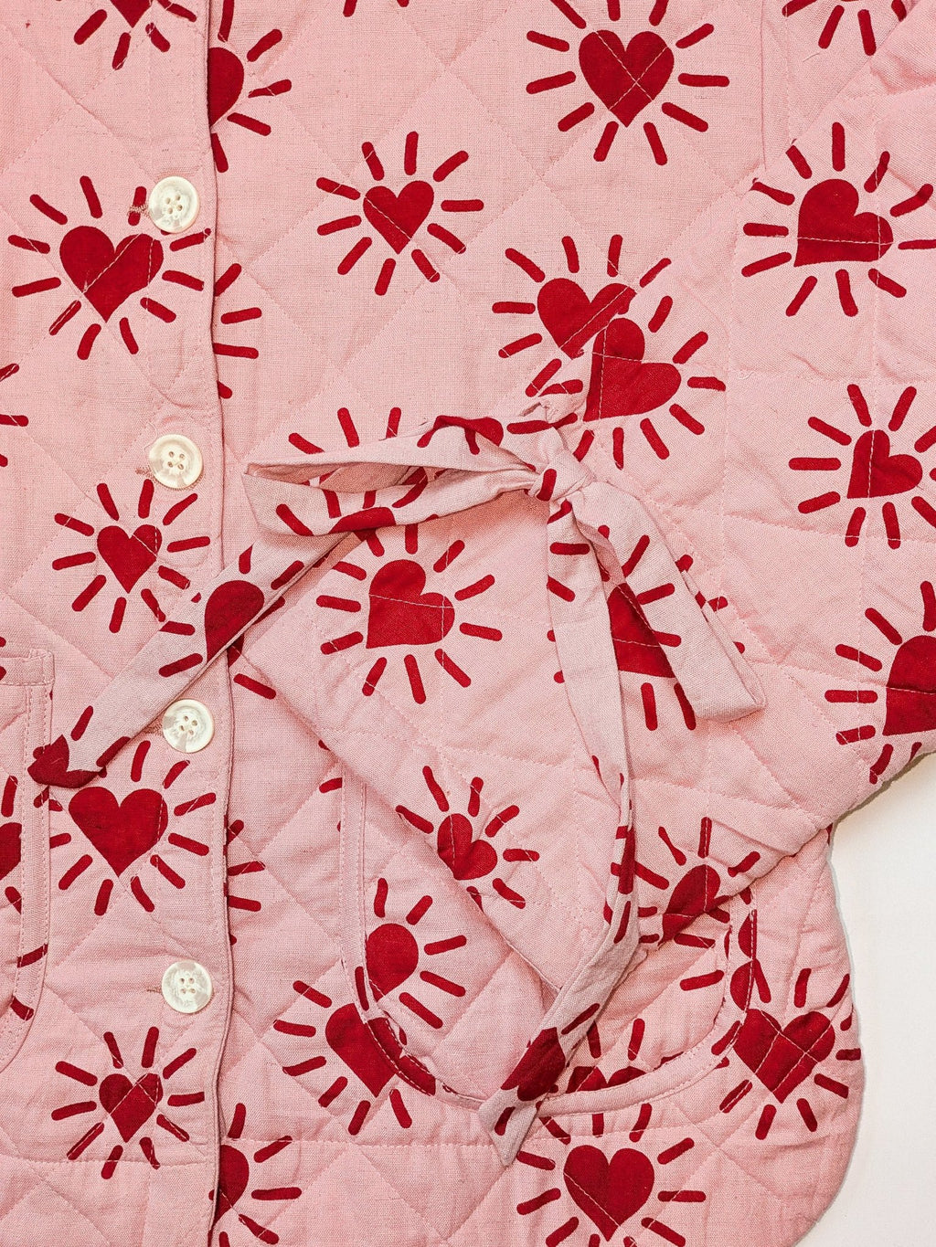Love Shine / Happy Hippy reversible quilted jacket - Periodical Powers