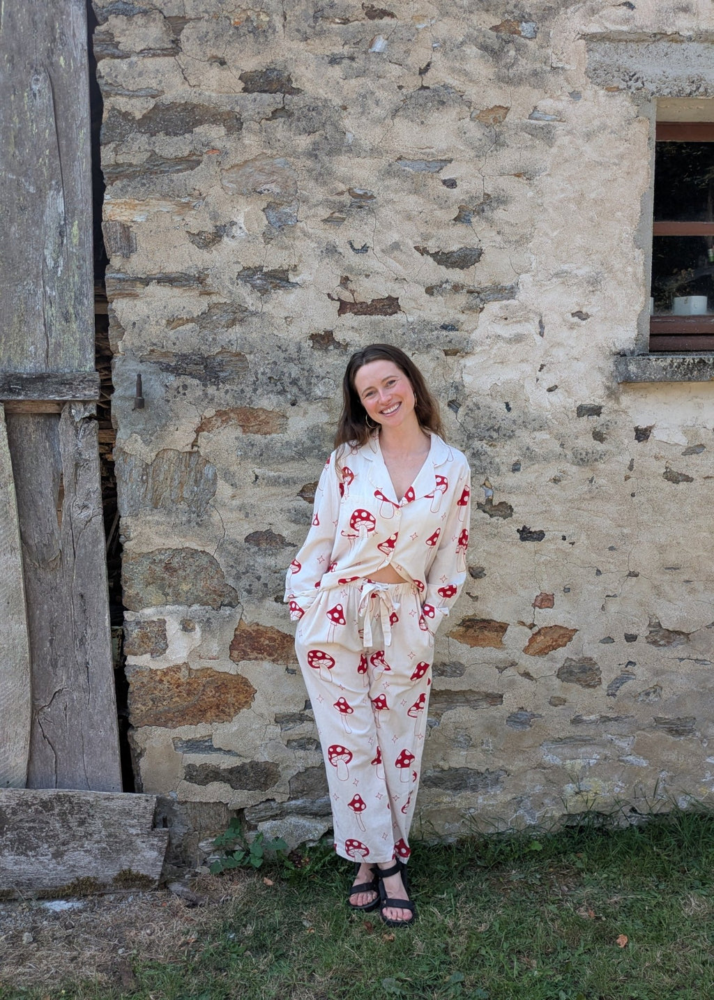 Magic Mushroom Straight Leg Trousers - Periodical Powers