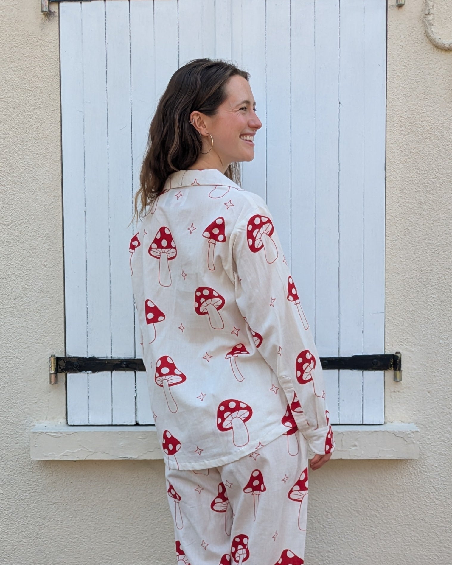 Magic Mushroom Straight Leg Trousers - Periodical Powers