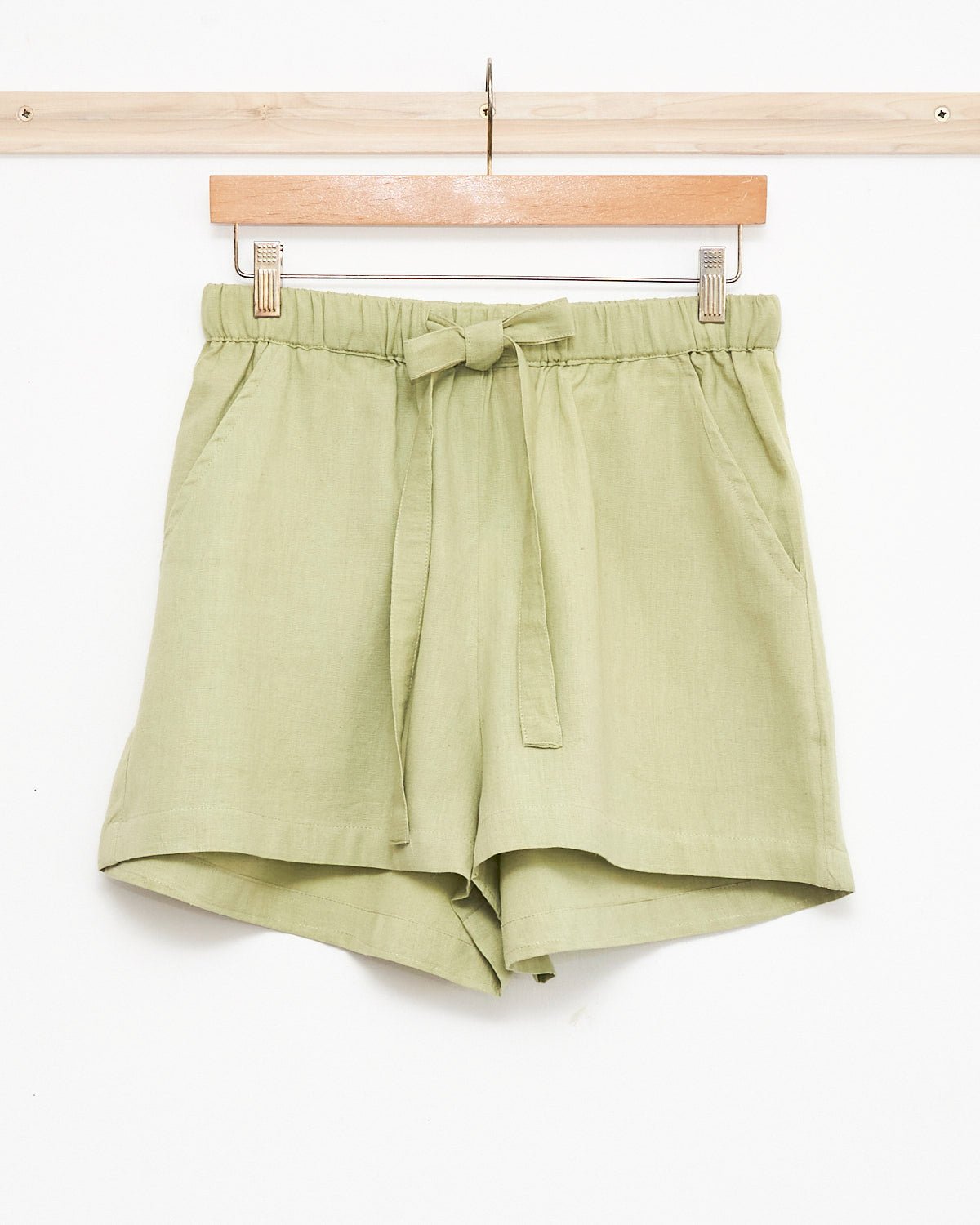 Matcha Drawstring Shorts - Periodical Powers
