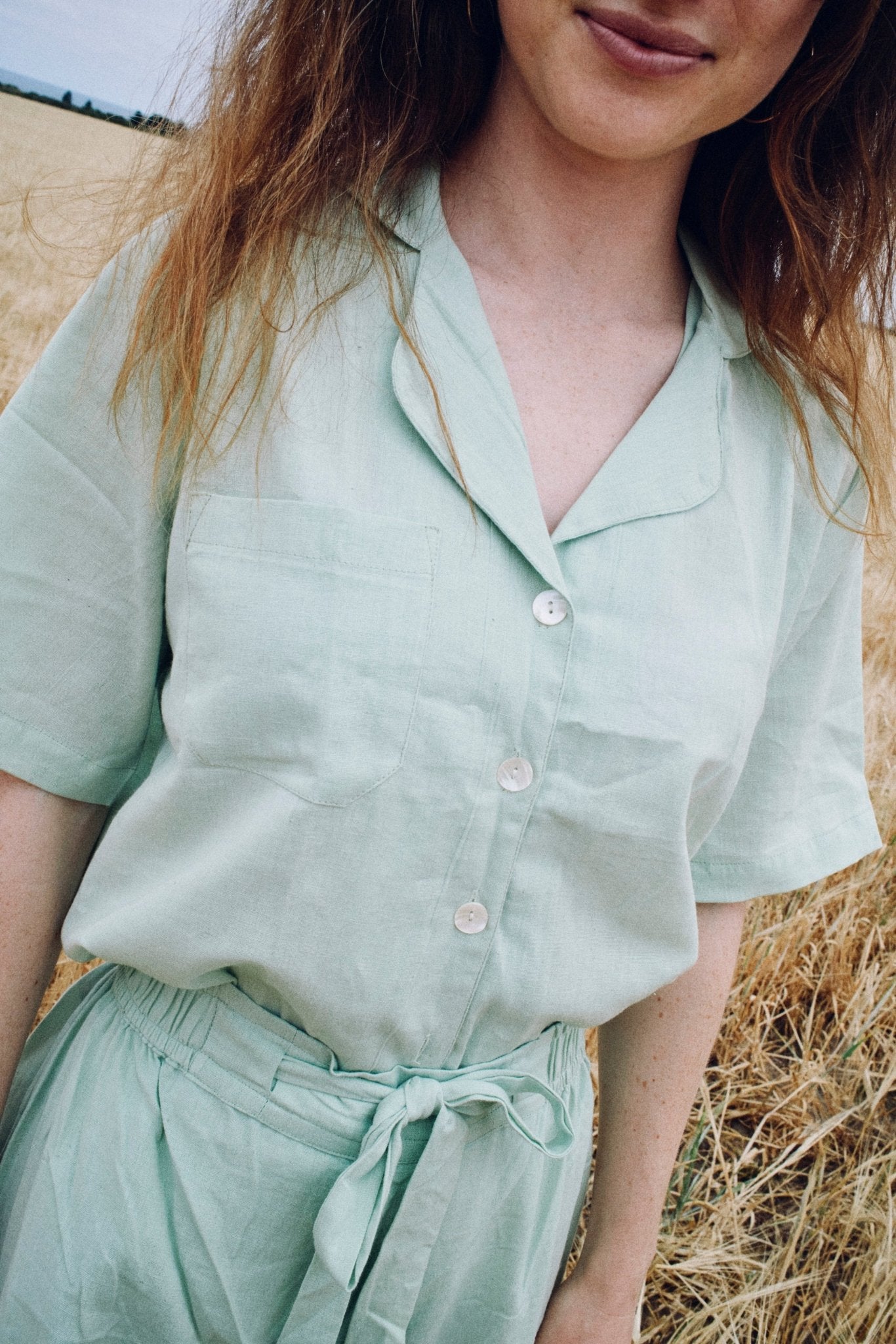 Matcha Short Sleeve Shirt - Periodical Powers