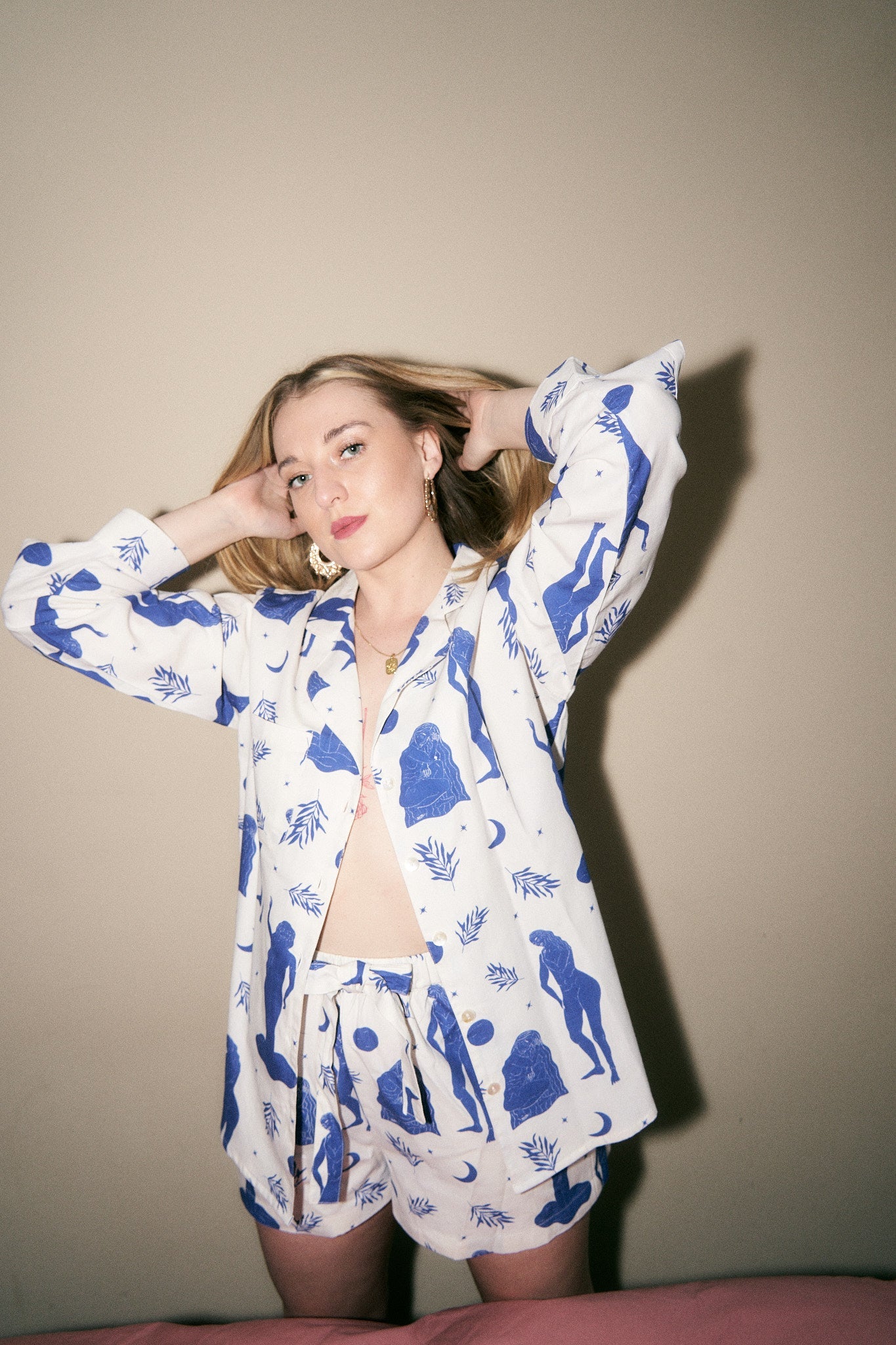 Moonlight Rituals Drawstring Shorts - Periodical Powers