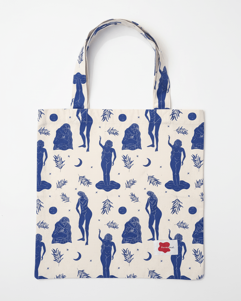 Moonlight Rituals Giant Tote Bag - Periodical Powers