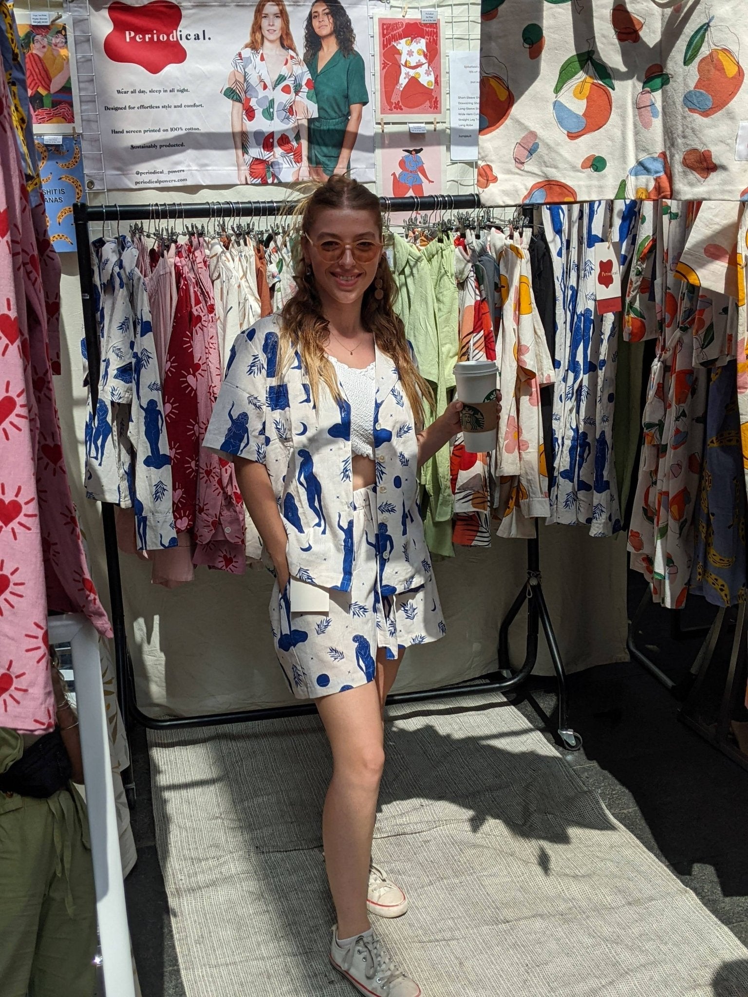 Moonlight Rituals Short Sleeve Shirt - Periodical Powers