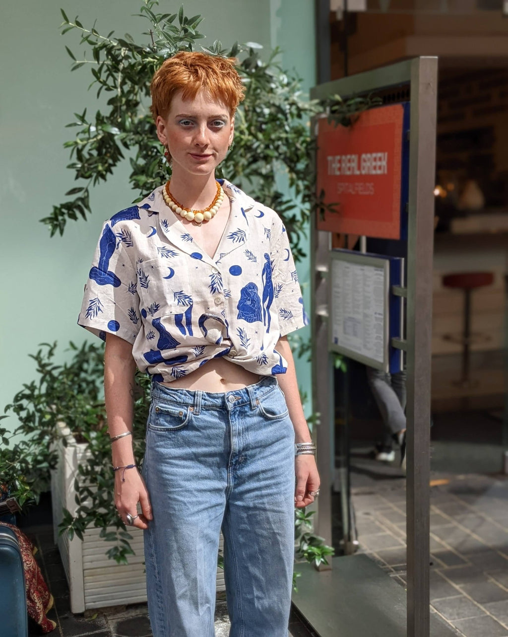 Moonlight Rituals Short Sleeve Shirt - Periodical Powers