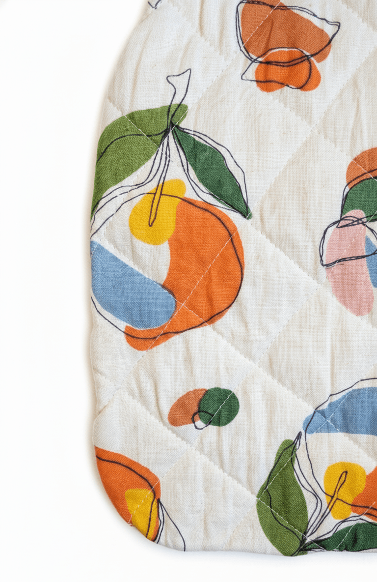Orange Harvest Hot Water Bottle Cover - Periodical Powers