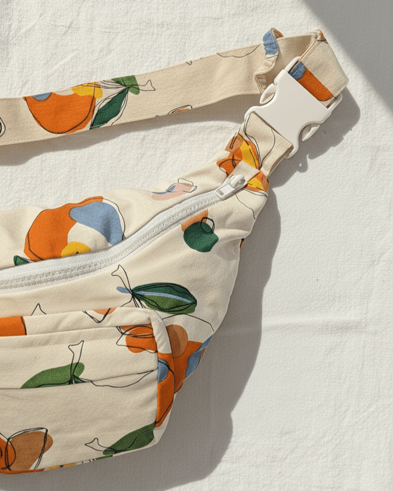 Oversized Orange Harvest Bag - Periodical Powers