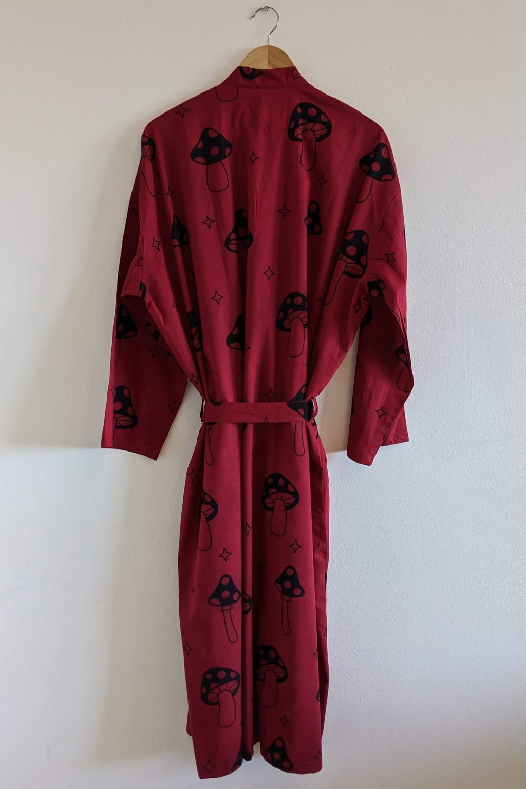 Red & Black Mushroom Robe - Periodical Powers
