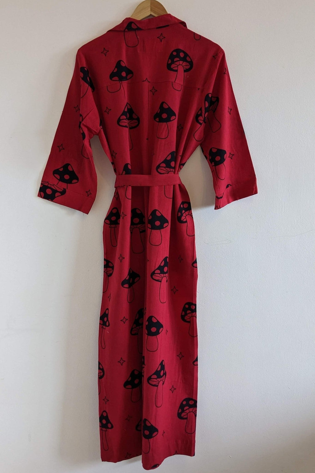 Red Magic Mushroom Jumpsuit - Periodical Powers