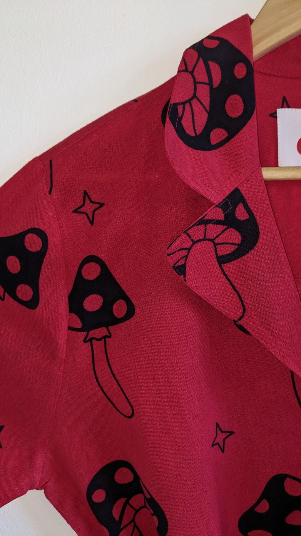 Red Magic Mushroom Jumpsuit - Periodical Powers