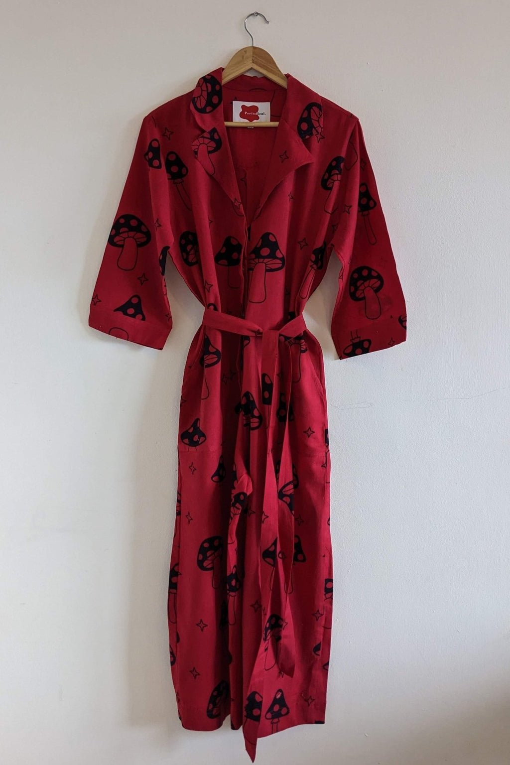 Red Magic Mushroom Jumpsuit - Periodical Powers