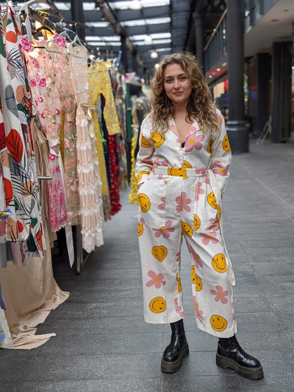 Red Magic Mushroom Jumpsuit - Periodical Powers