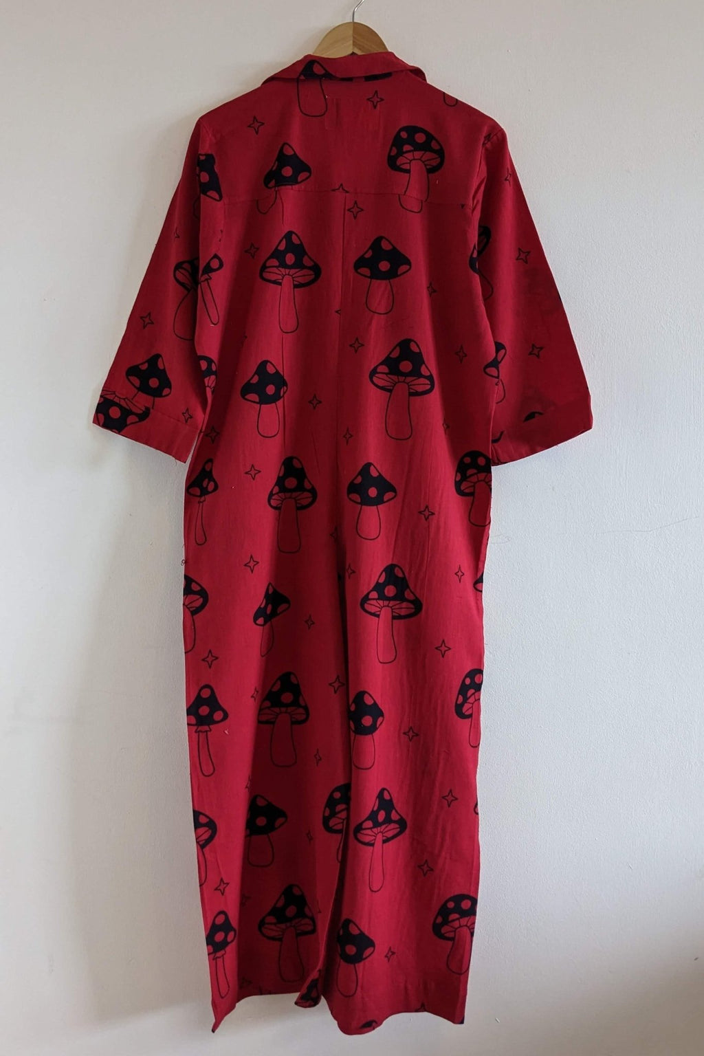 Red Magic Mushroom Jumpsuit - Periodical Powers