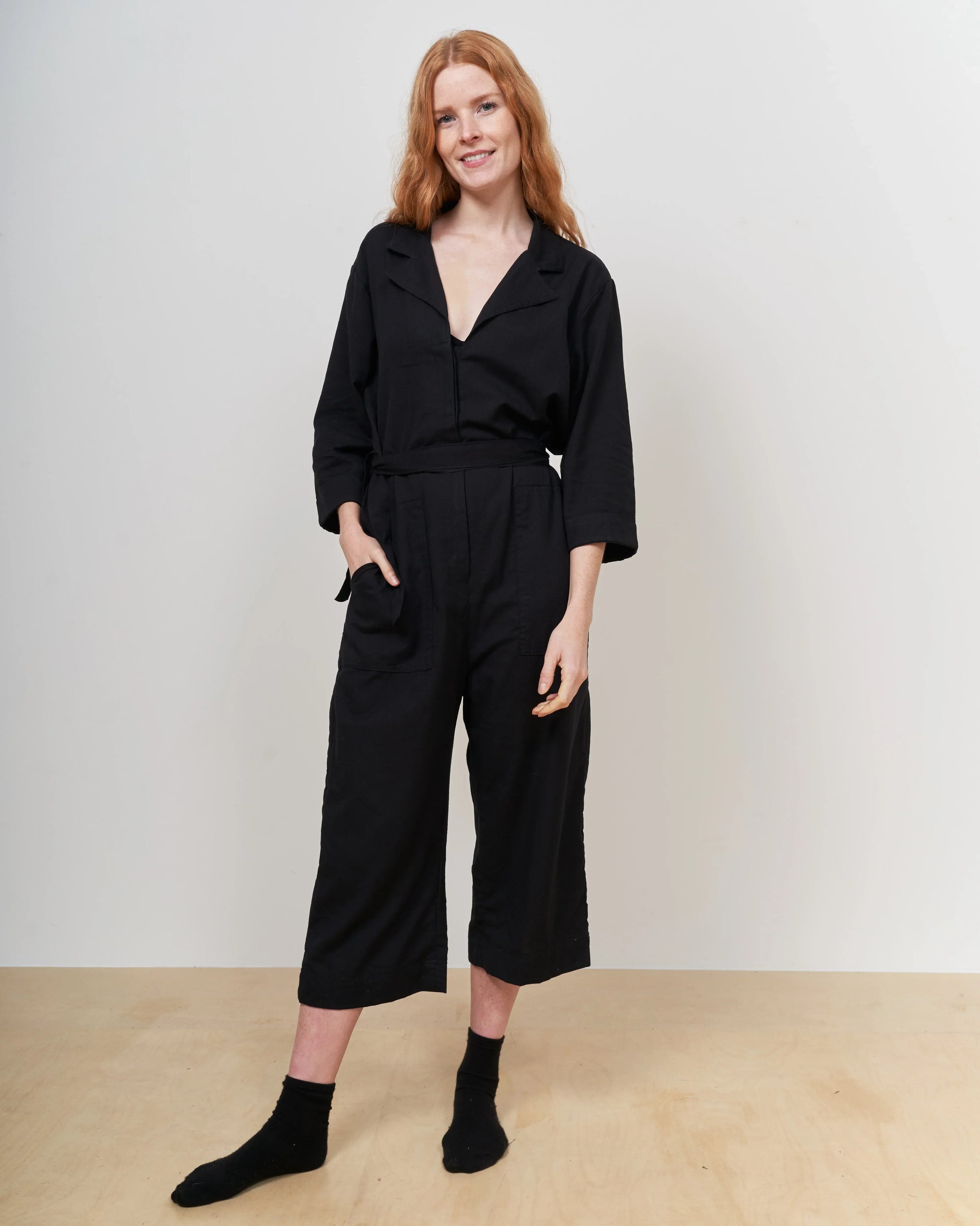 Classic Black Jumpsuit
