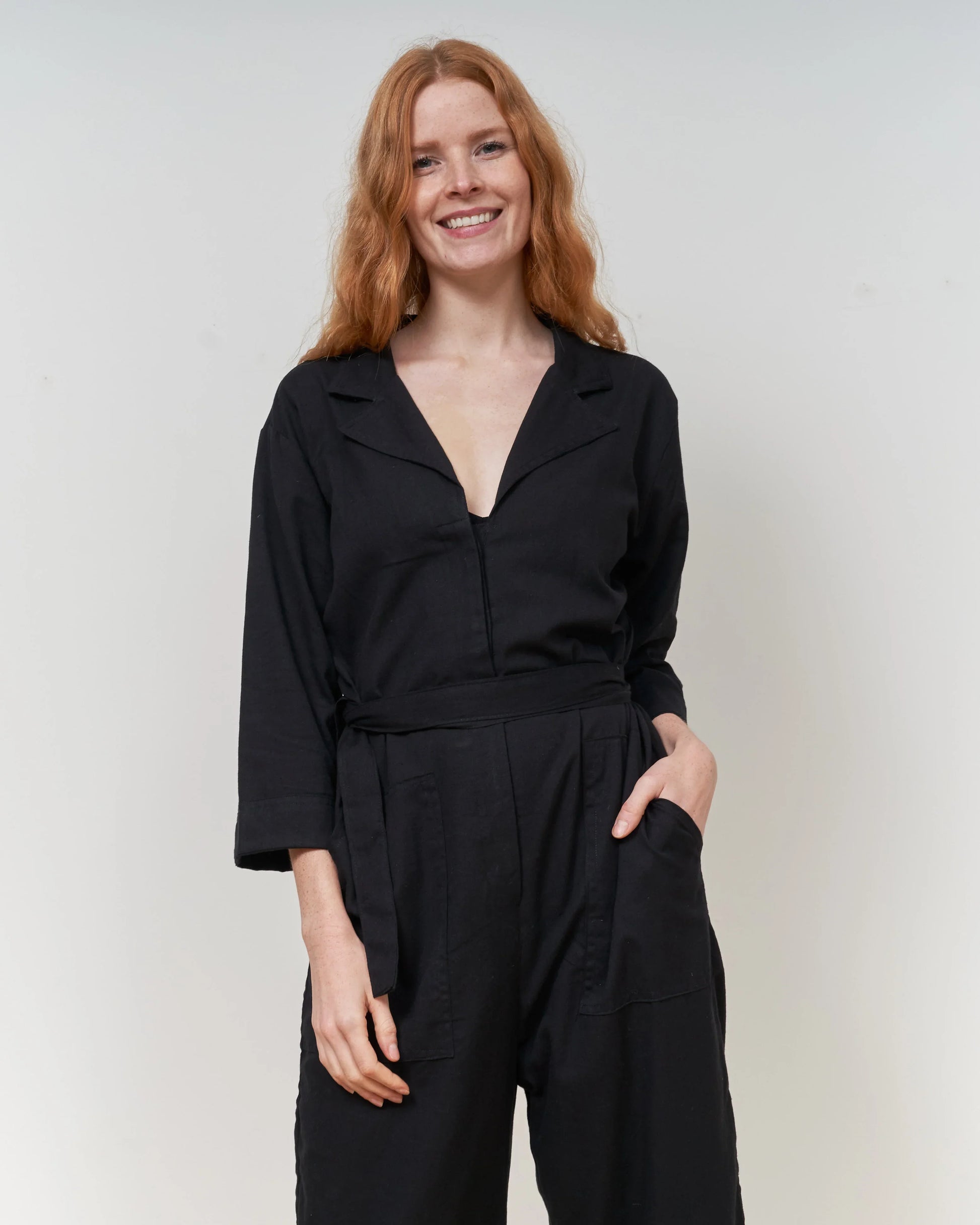 Classic Black Jumpsuit