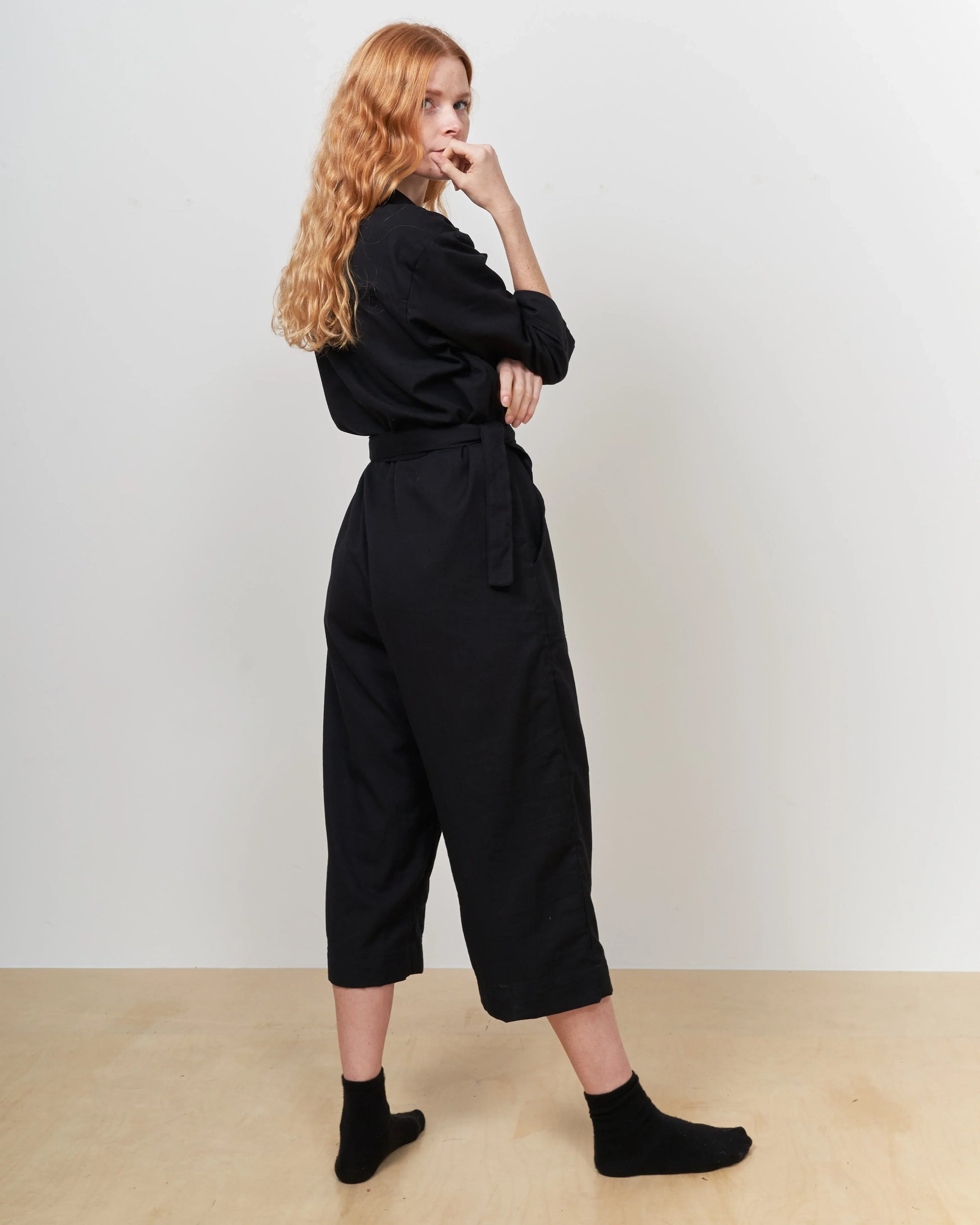 Classic Black Jumpsuit