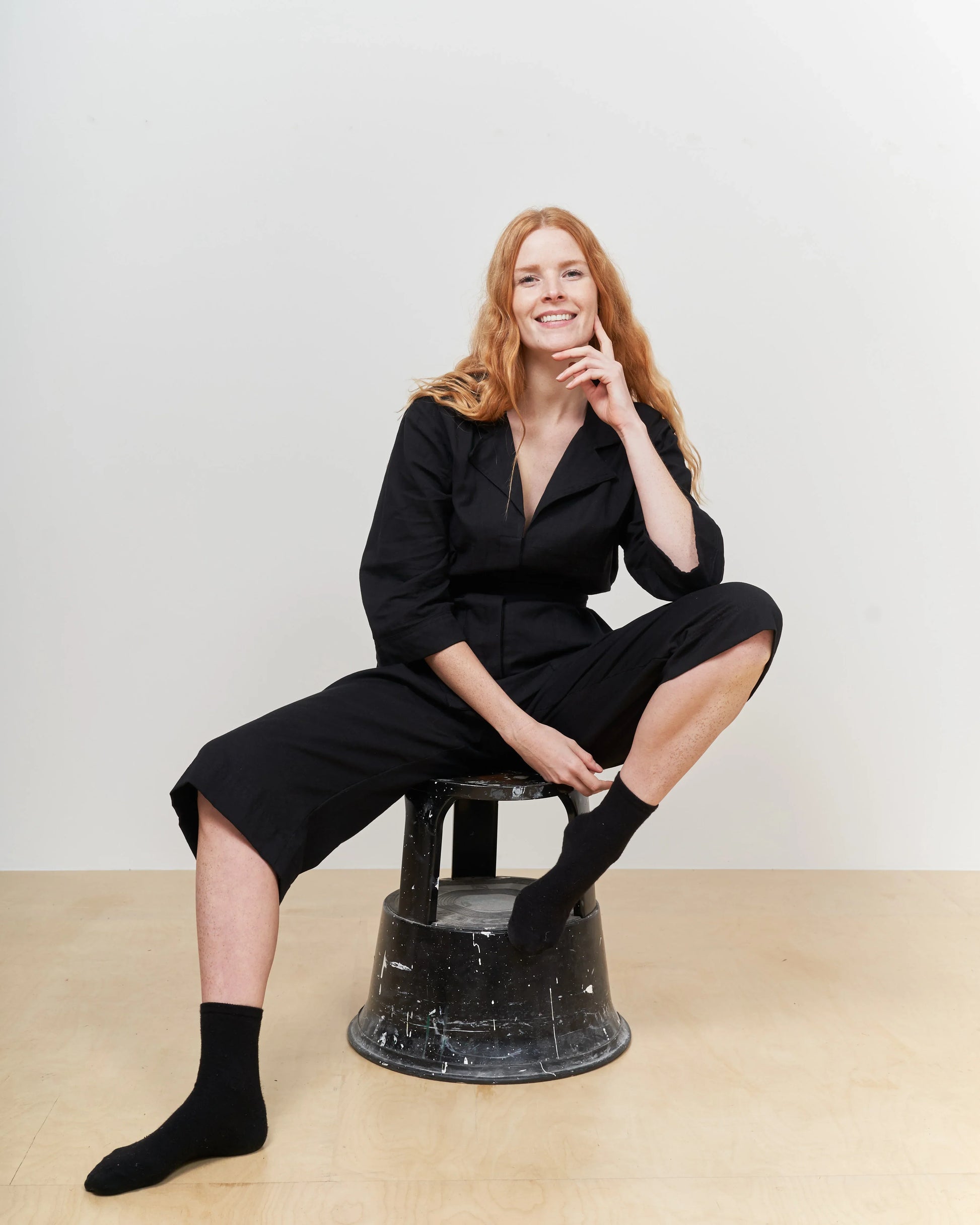 Classic Black Jumpsuit