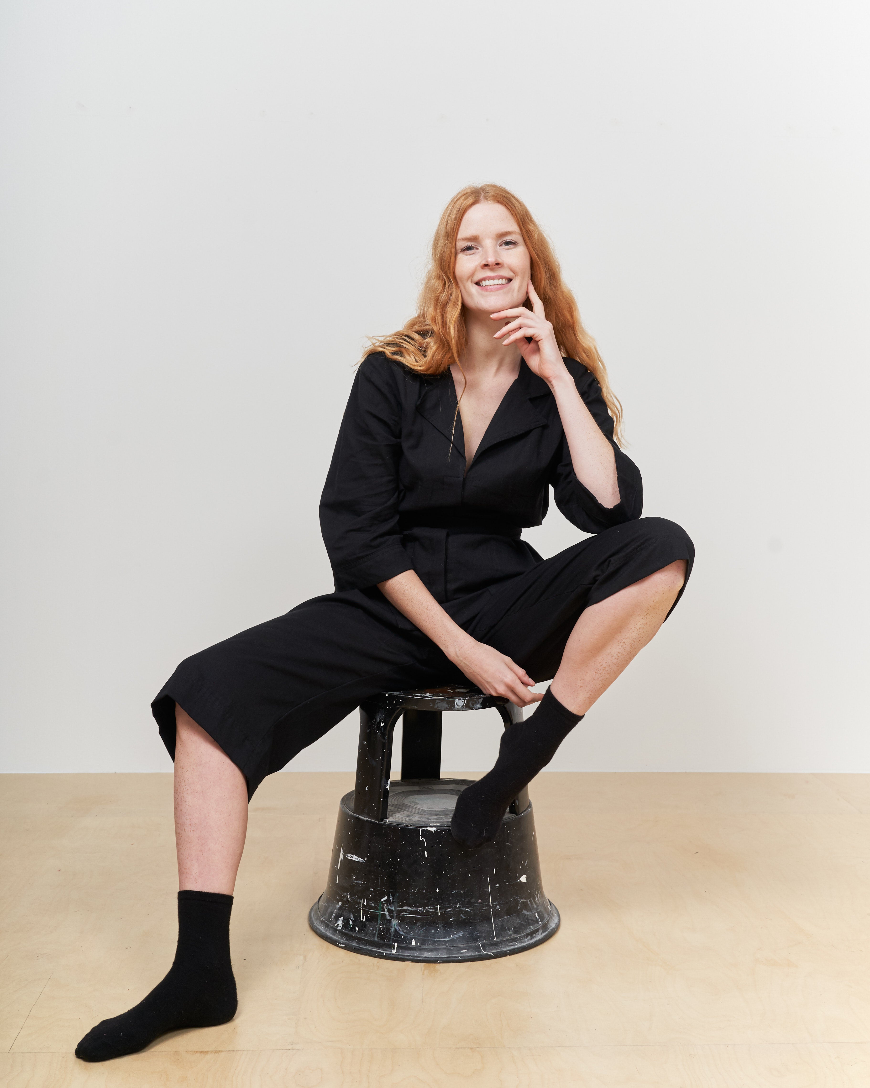 Classic Black Jumpsuit
