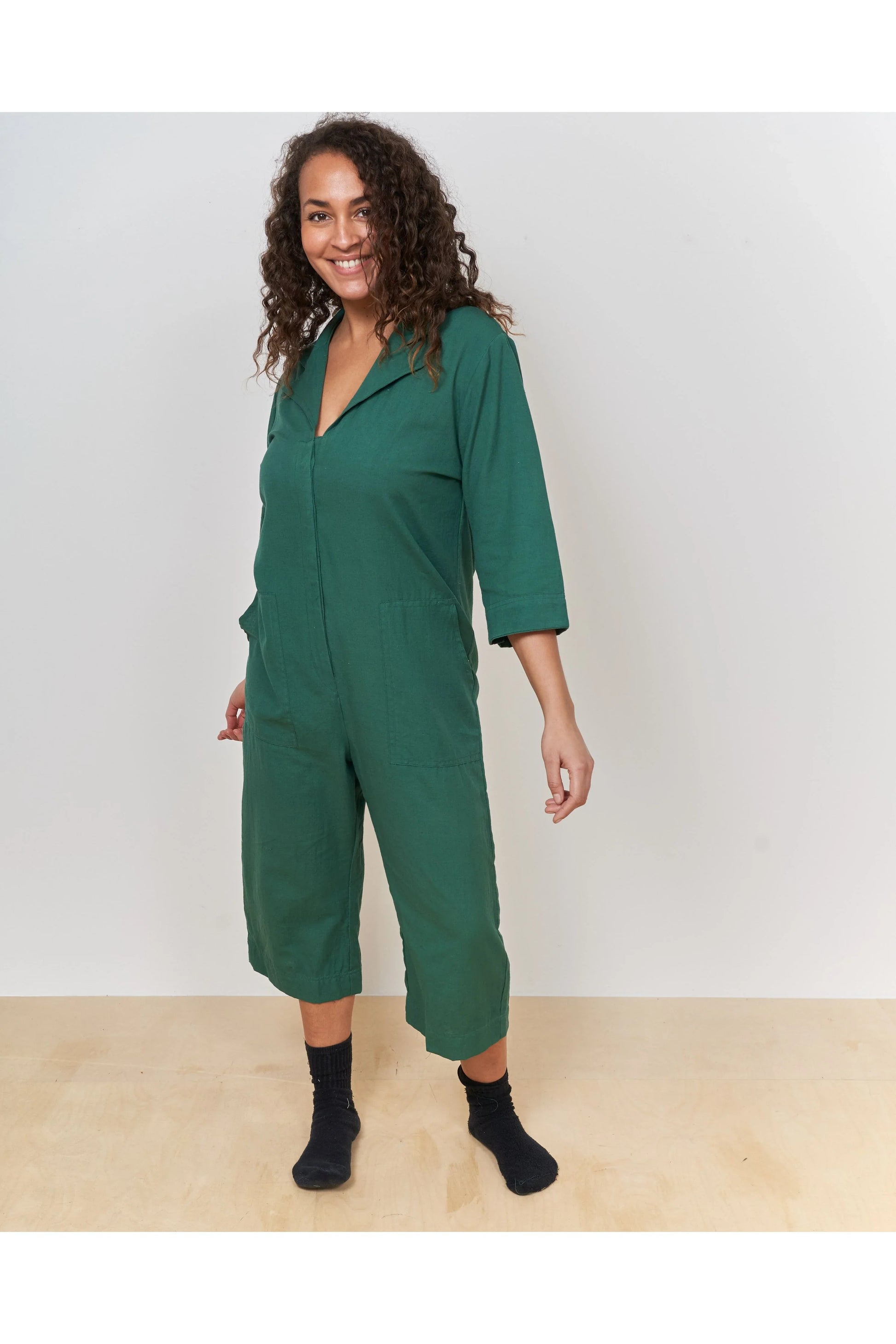 Forest Green Jumpsuit