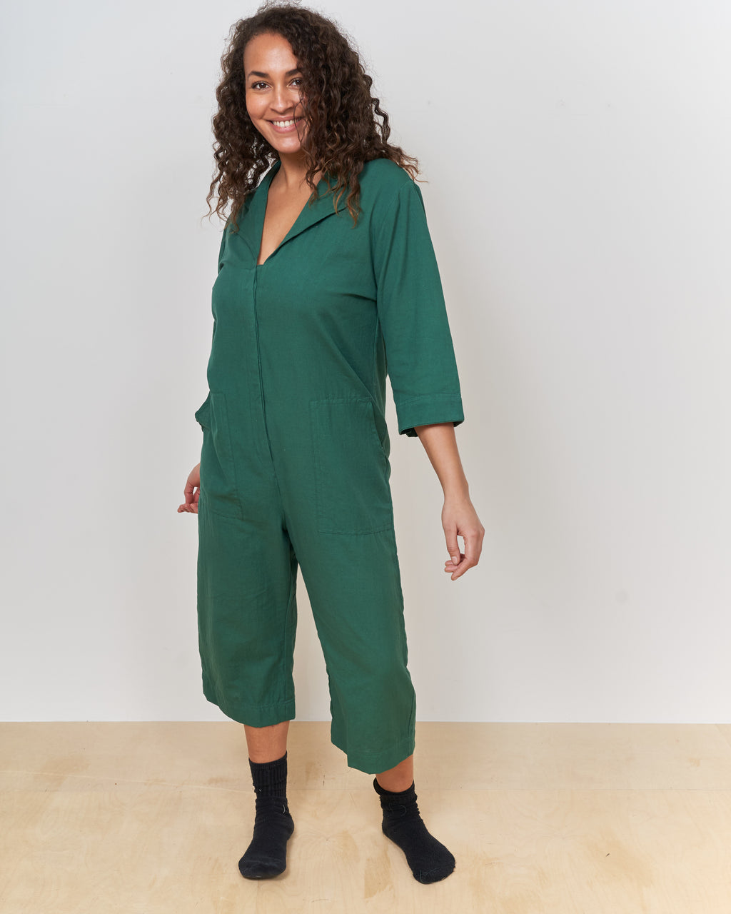 Forest Green Jumpsuit